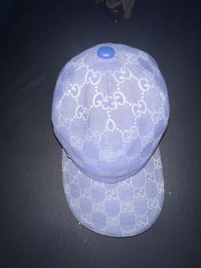 Casquette Gucci bleu