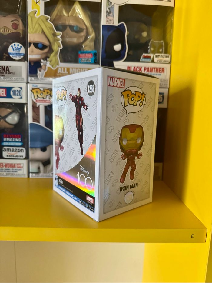 Funko Pop! 1268 - Marvel - Iron Man Disney 100 - Funko Exclusive - photo numéro 4