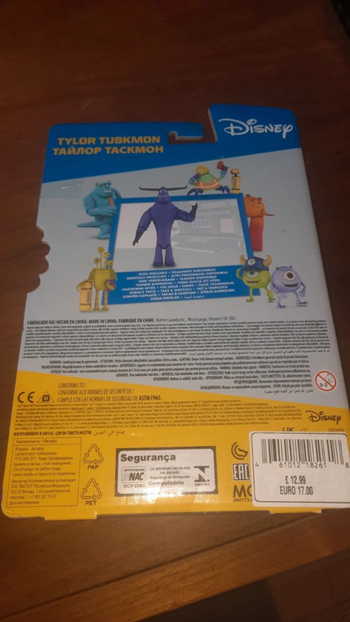 Disney Pixar Monster at Work Tylor Tuskmon - photo numéro 3