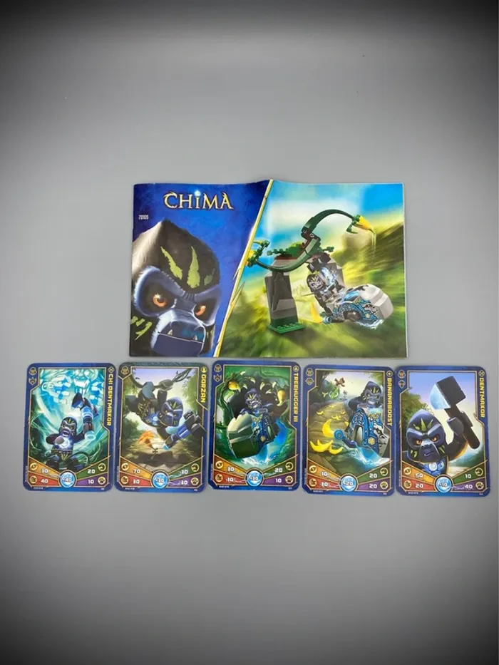 LEGO Legends of Chima 70109 - Whirling Vines - Complet avec Notice et Cartes - photo numéro 5