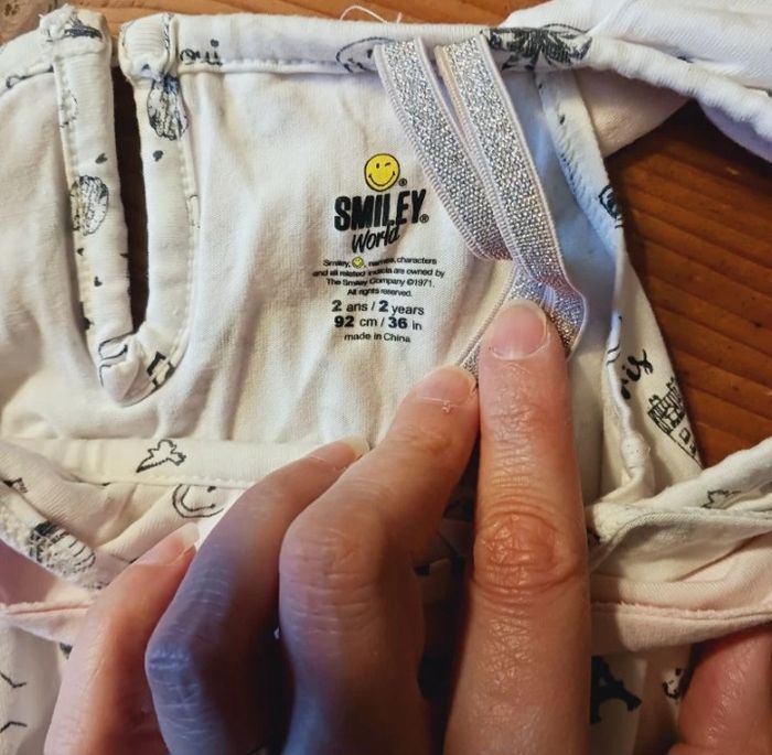 Combi-Short fille - 24 mois (92cm) - Smiley World - photo numéro 6