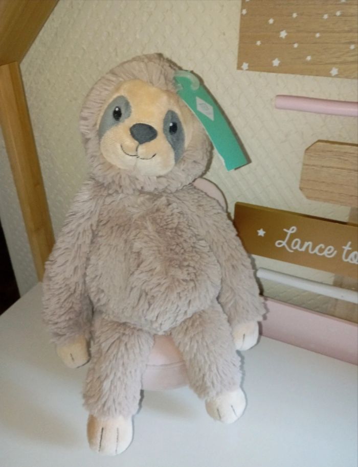 Peluche paresseux tex baby - photo numéro 2