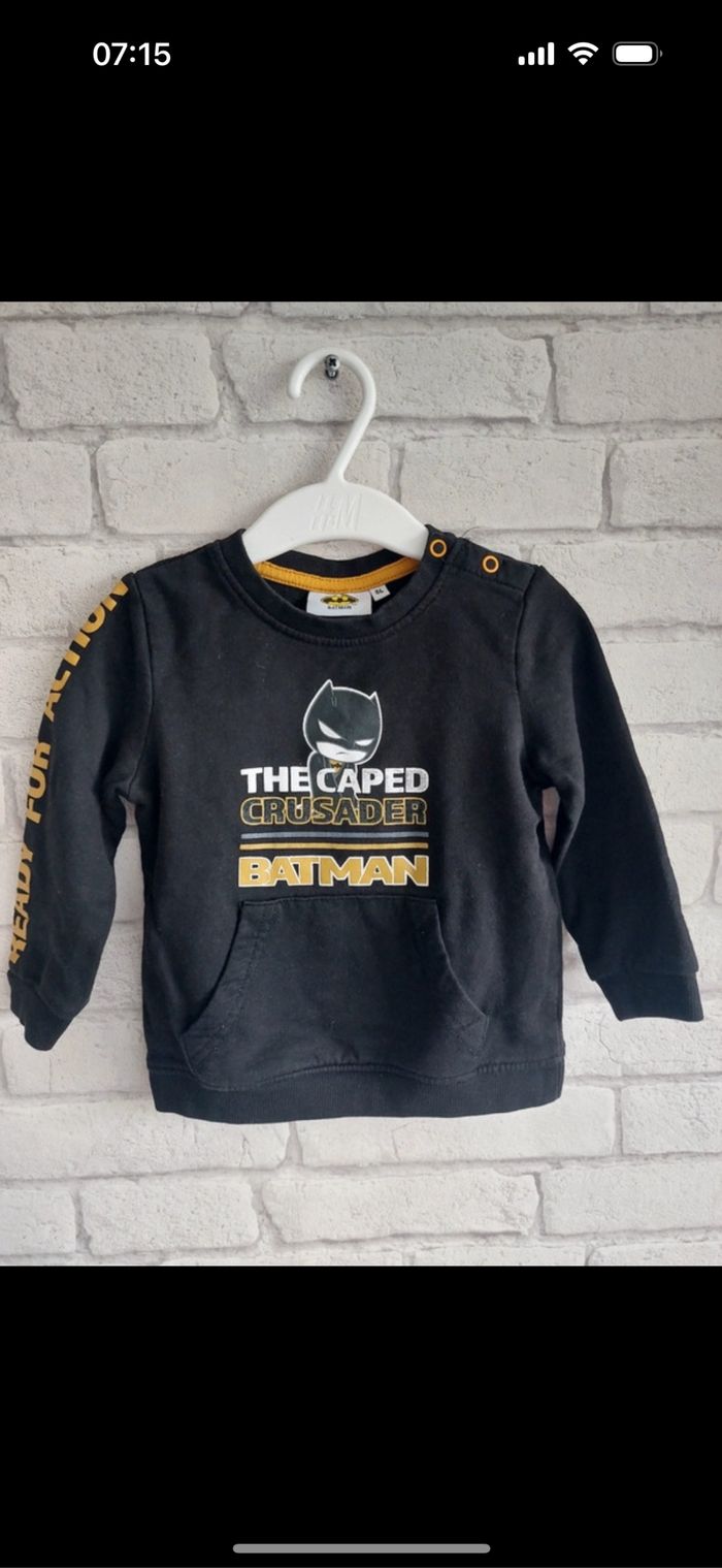 Sweat  Batman taille 2 ans / 86 cm