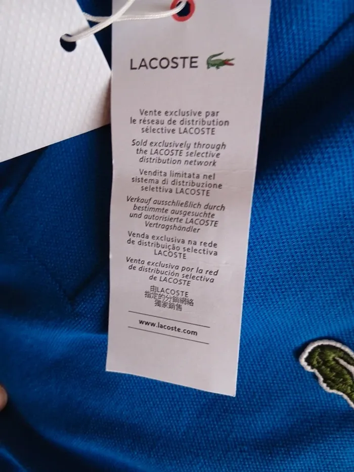 Polo Lacoste taille 3 - photo numéro 6