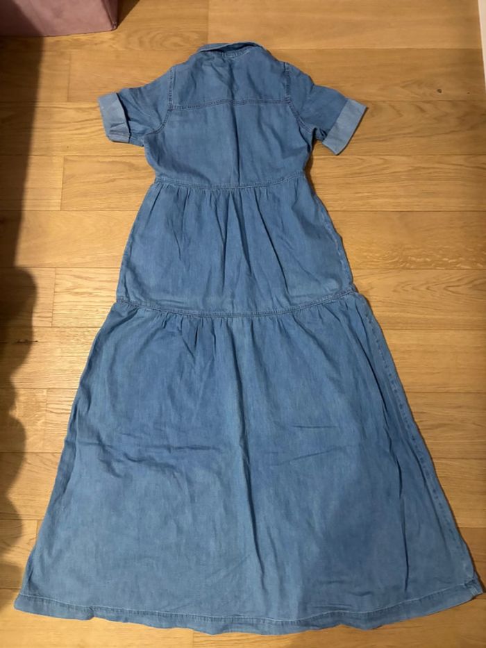 Neuve - Robe longue jean Camaïeu S - photo numéro 2