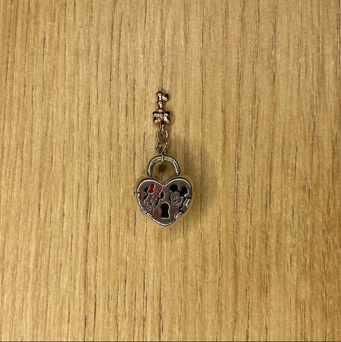 Charm Pandora Cadenas Mickey & Minnie 💞 Amour Disney – Bijou Collector en Argent 925 - photo numéro 3
