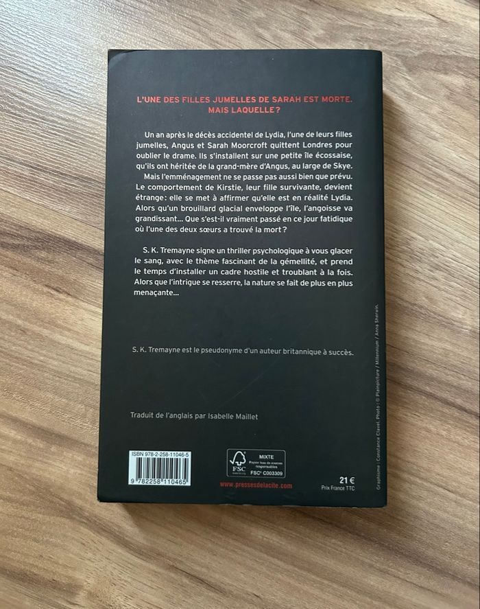 Lot de 4 livres thrillers / policiers - photo numéro 7