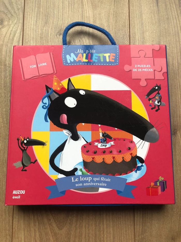 Mallette anniversaire Le Loup