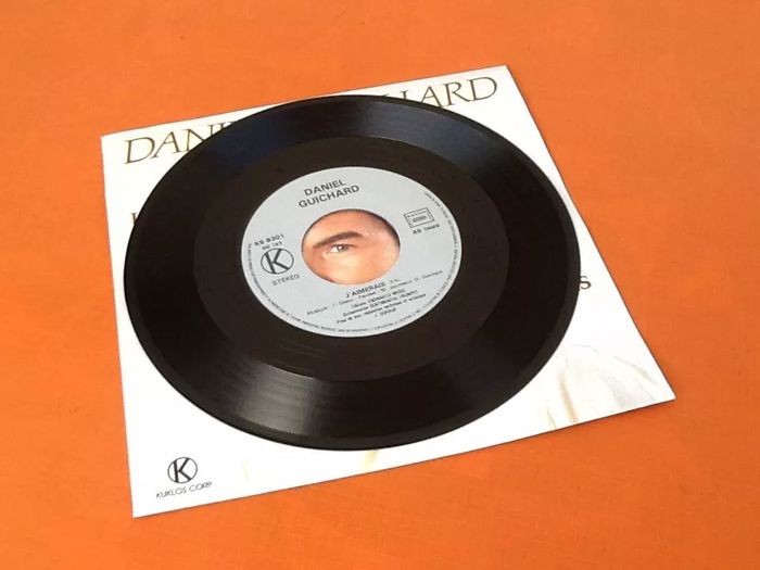 Vinyle 45 tours Daniel Guichard Le nez au mur (1983) - photo numéro 4