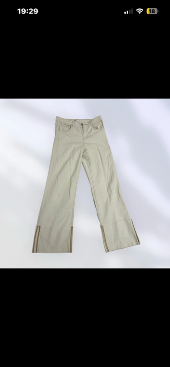 Jean crème Pimcki taille 38 – tendance & comme neuf 🤍✨