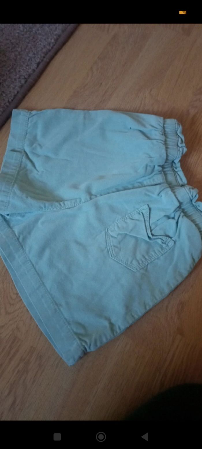 Short velour fille - photo numéro 2