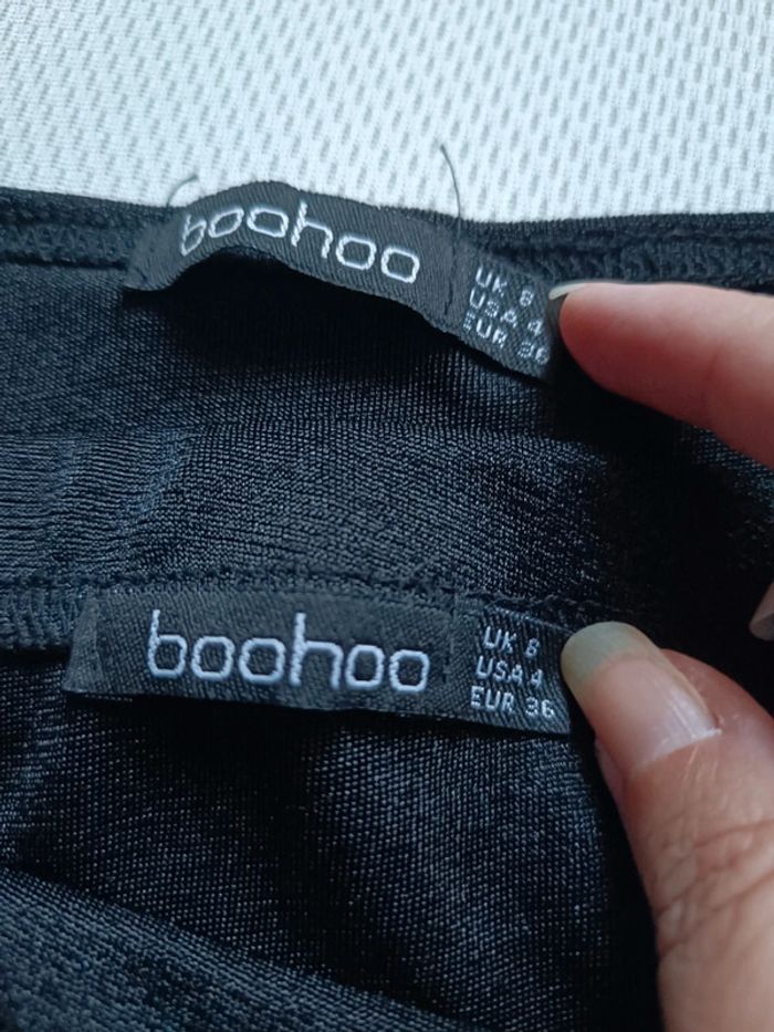 Ensemble jupe et top Boohoo noir 36 - photo numéro 2