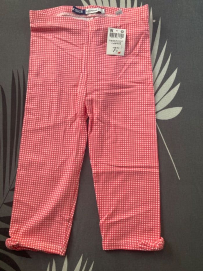 Legging vichy okaidi 8 ans