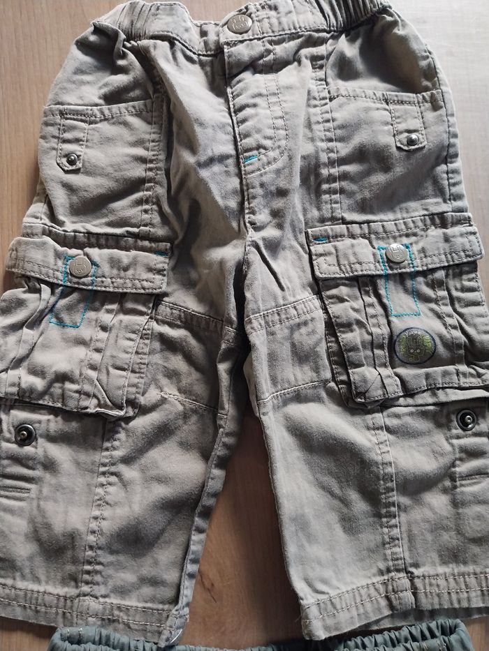 Lot pantalons bébé 12 mois - photo numéro 4