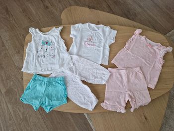 Lot 3 pyjamas 🎀 6/9 mois