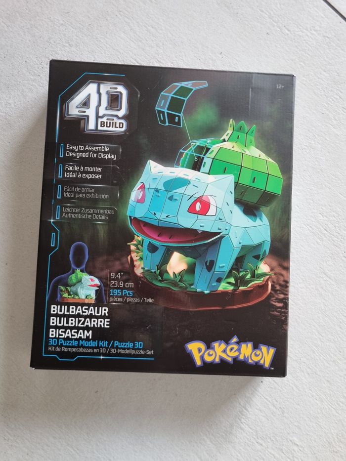 Puzzle 4d bulbizarre pokemon