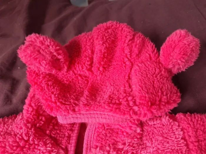 Gilet chaud rose - photo numéro 3