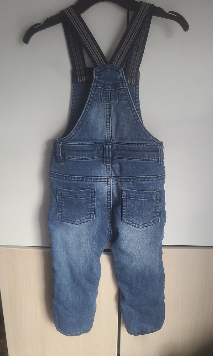 Salopette en jeans garçon - photo numéro 3