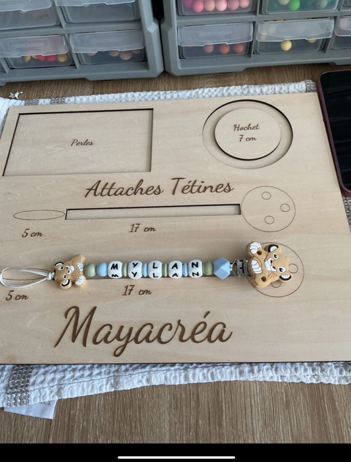 Attache tétine personnalisée - photo numéro 7