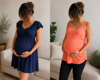 Lot grossesse taille L/40: 1 robe et un débardeur