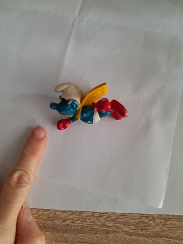 Magnifique super stroumpf ancien vintage