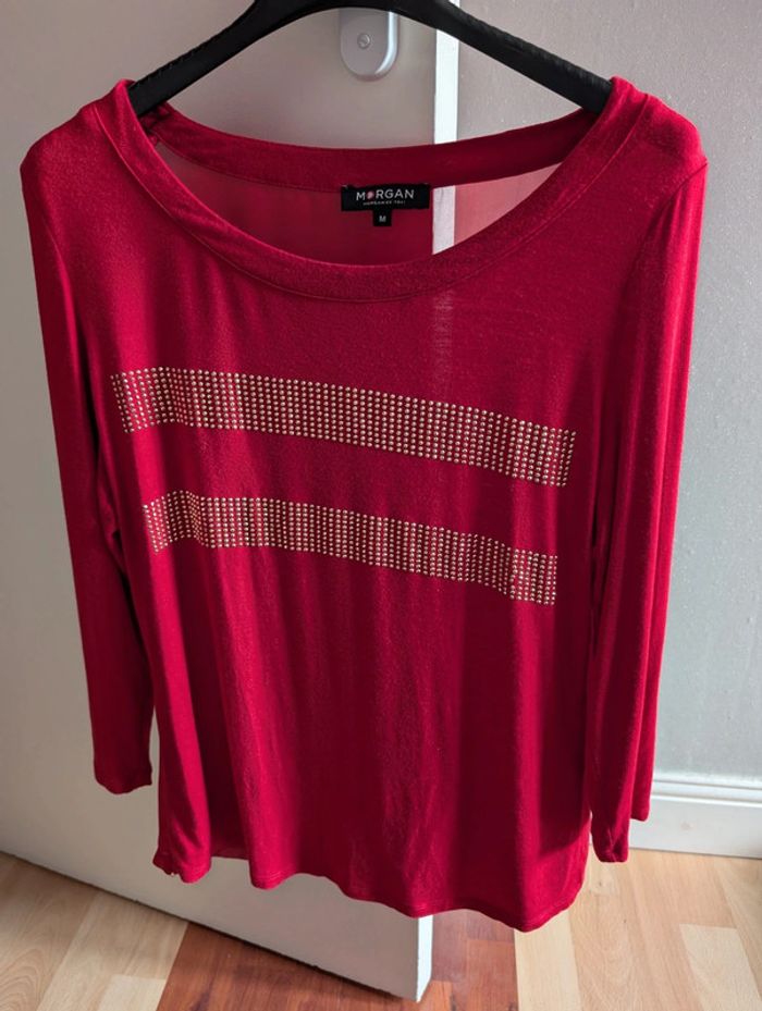 T-shirt avec strass