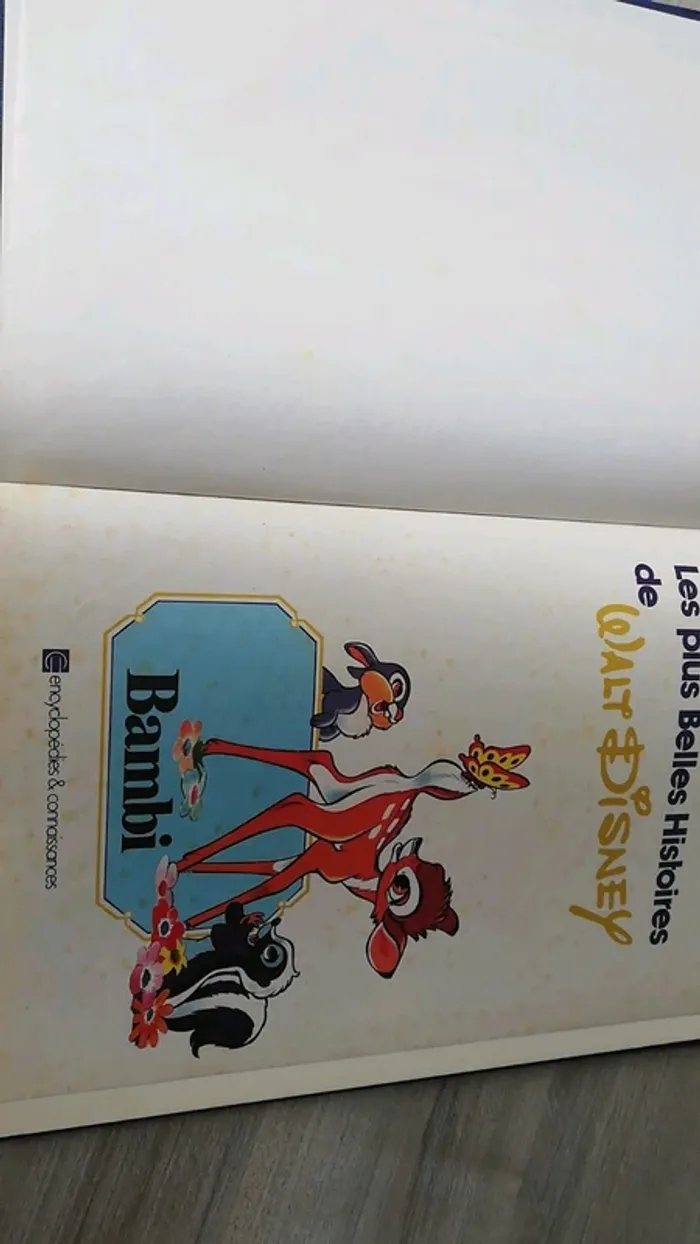 Livre Bambi les plus belles histoire de walt disney - photo numéro 2