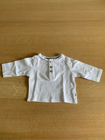 T-shirt manches longues 1 mois