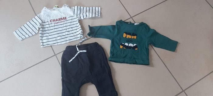 Ensemble bébé garcon 1 mois - photo numéro 2