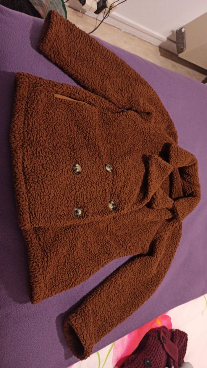 Veste marron taille unique