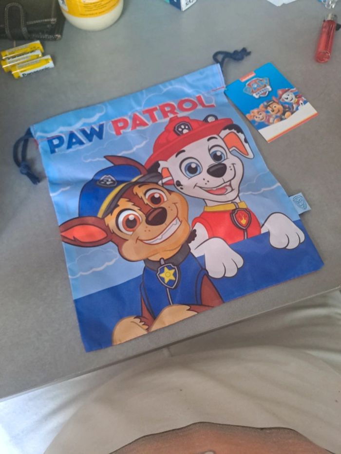 Sac à goûter Pat Patrouille