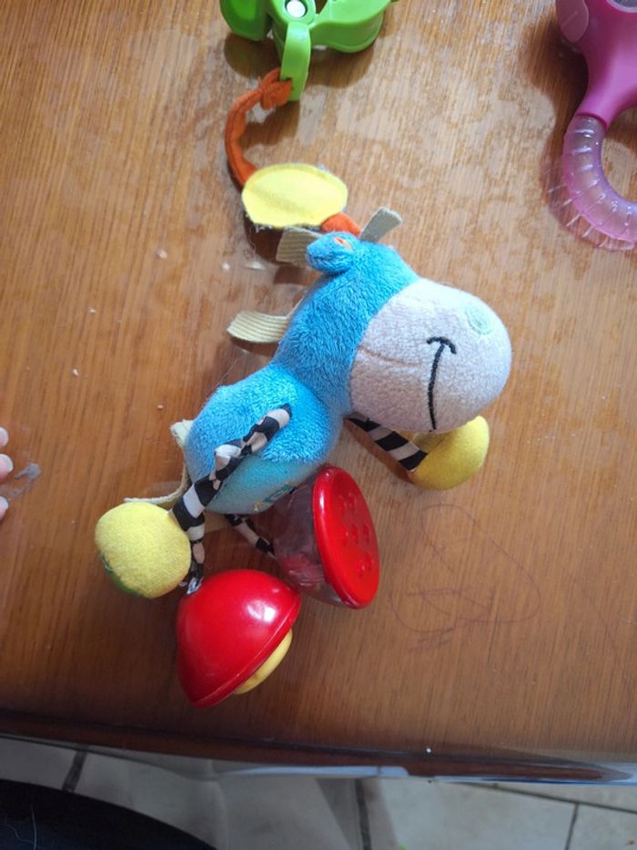 Jouet bébé âne à pince - photo numéro 4