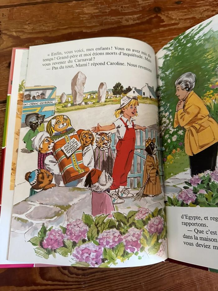 Livre bd album Pierre Probst multicolore Caroline en Égypte - photo numéro 4