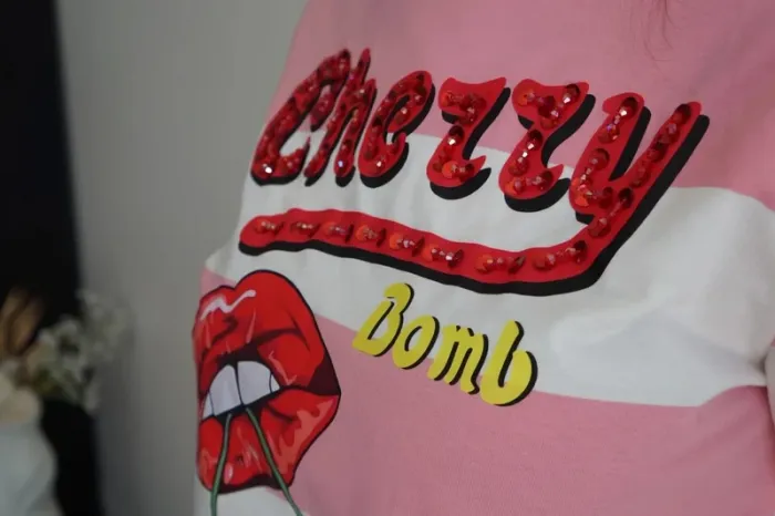T shirt cherry - photo numéro 4