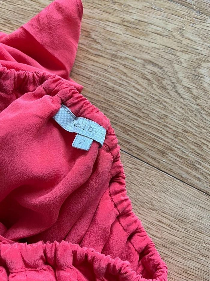 Robe courte volantée Nell by SJ – coloré rouge/rose flashy – taille 2 (38/40) - photo numéro 2