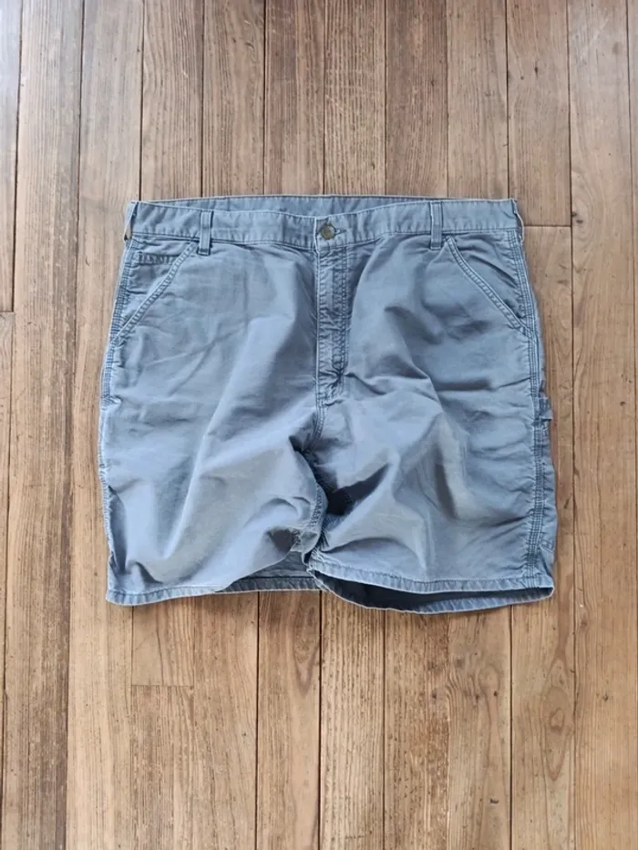 Short jean Carhartt workwear Carpenter W40 - photo numéro 3