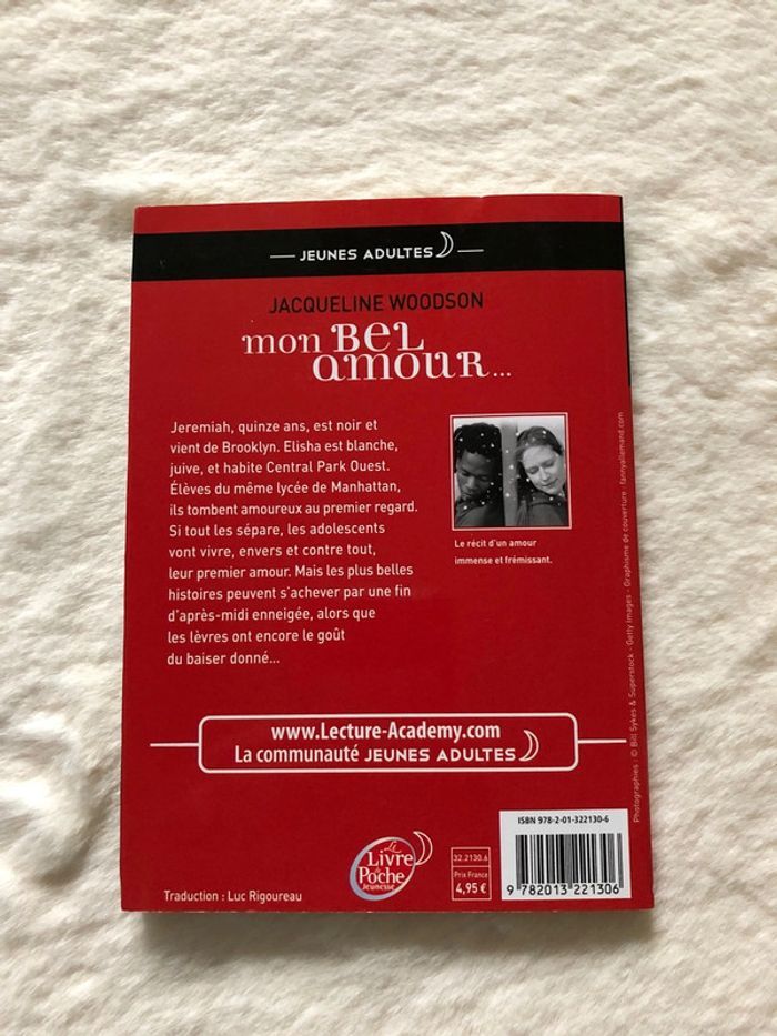 Livre - Mon bel amour - Jacqueline Woodson - photo numéro 2