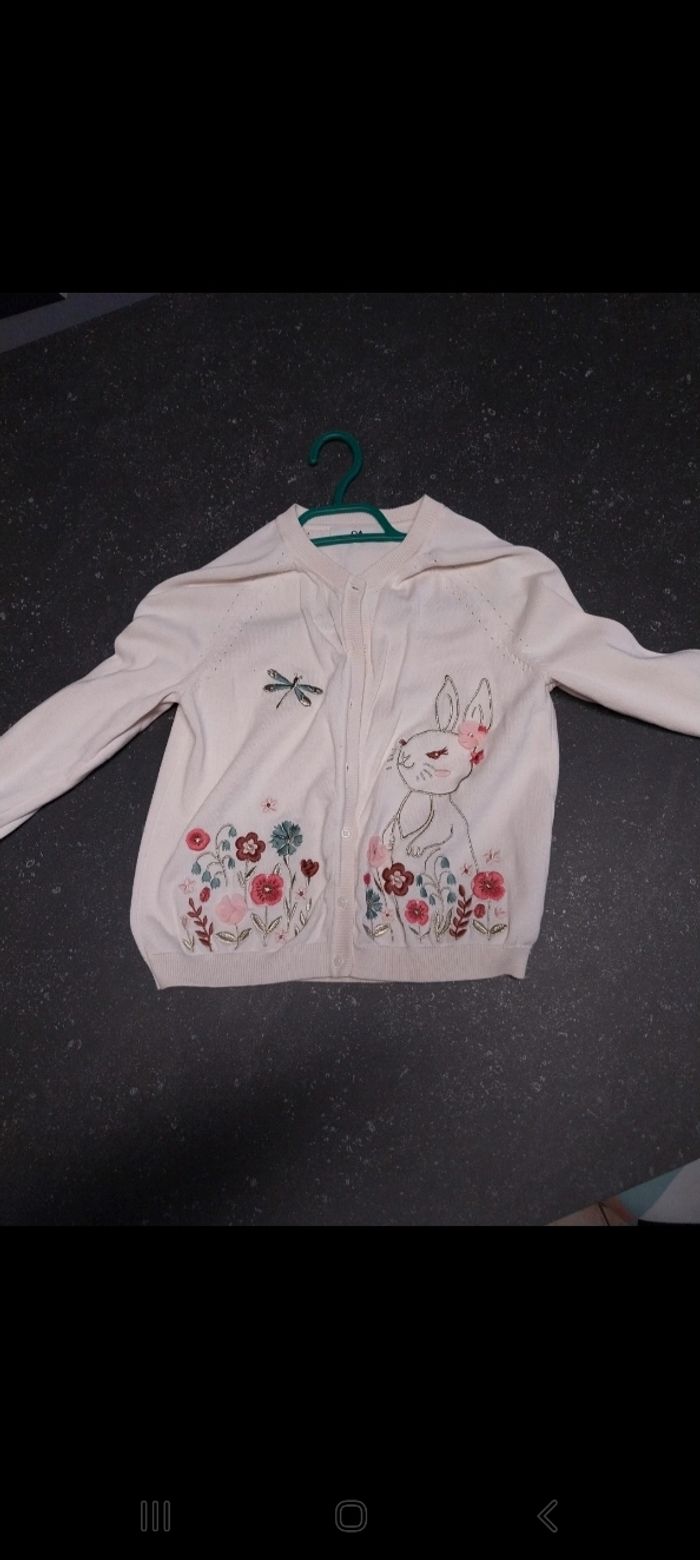 Gilet 10 ans c&à 100 % coton