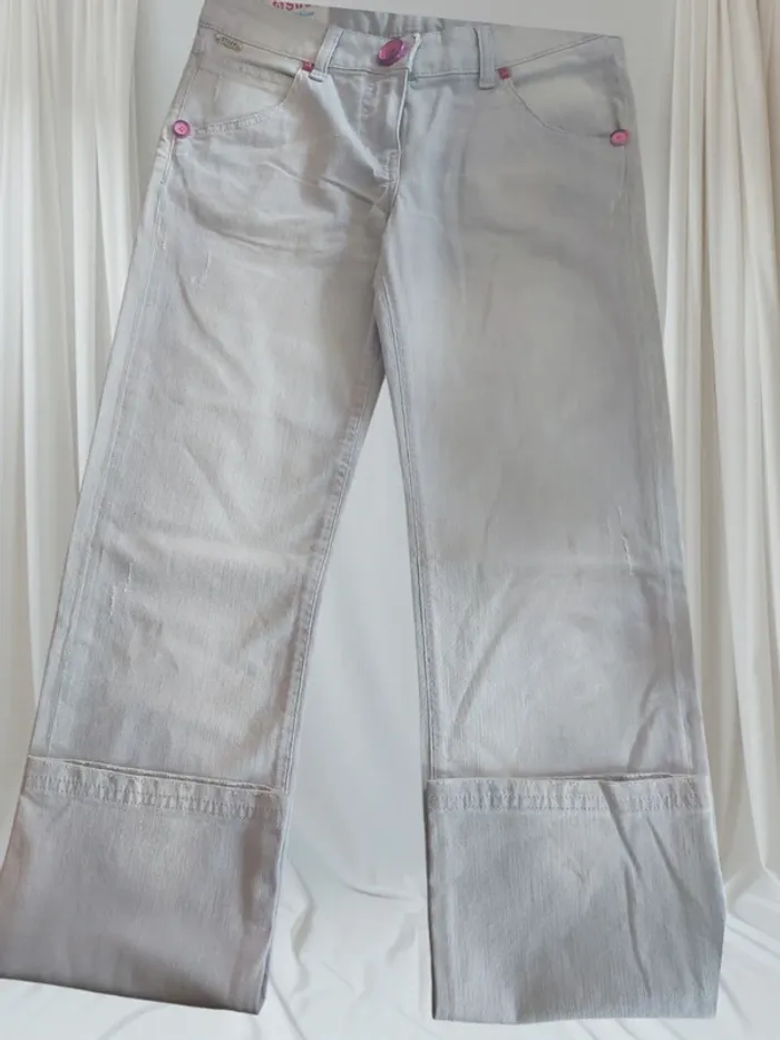 Jean femme-T27(FR36)-staff-neuf - photo numéro 4
