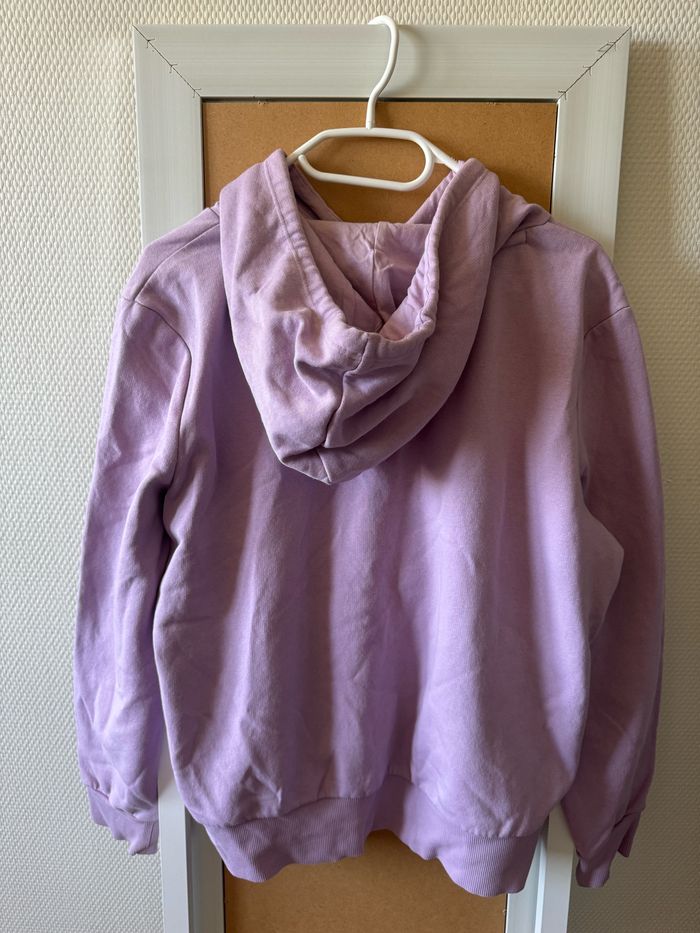 Sweat à capuche ONLY couleur lilas/violet clair 💜 - photo numéro 4