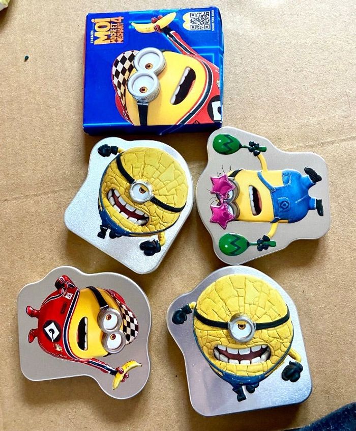 Lot boîte les minions mc do