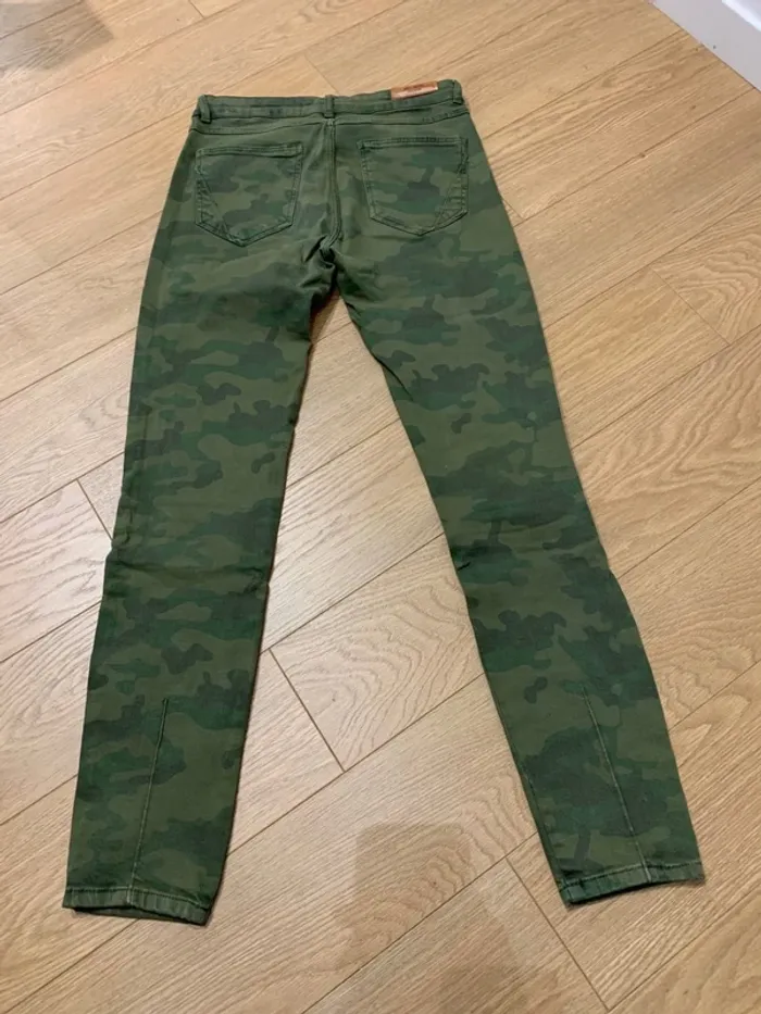 Jean Slim Zara Army neuf 🌸 S 36 - photo numéro 5