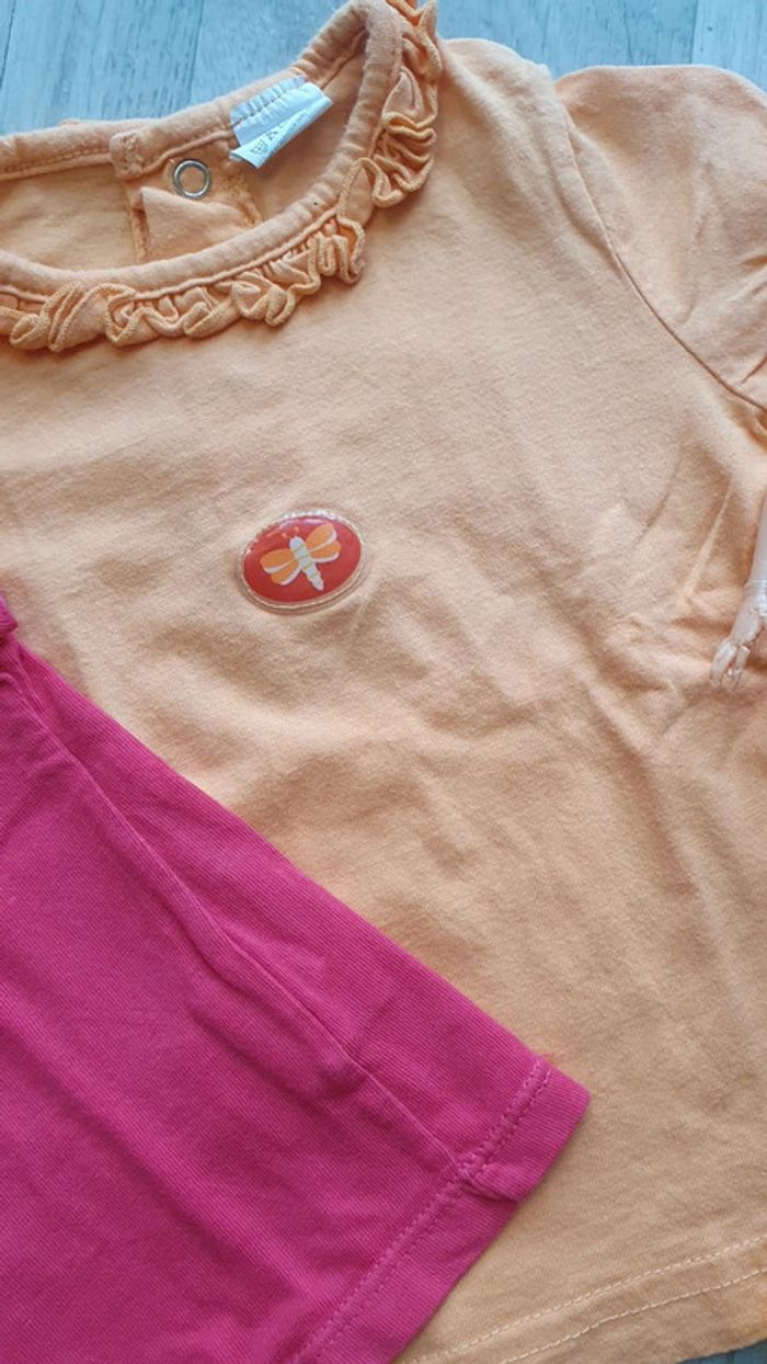 Lot été vêtements bébé 12 mois fille envoie rapide - photo numéro 14