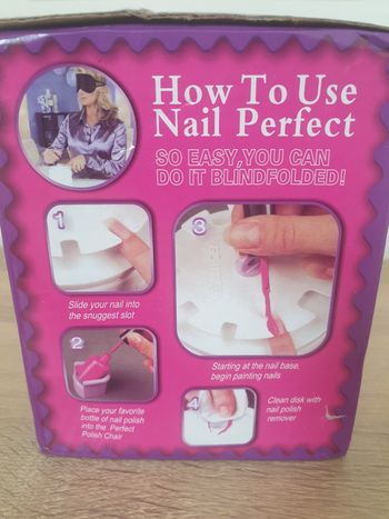 Support pour des ongles parfaits