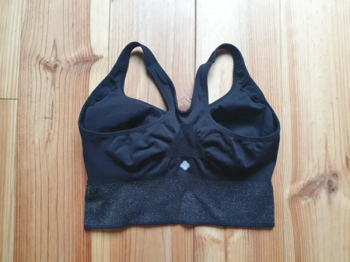 Brassière de sport noire taille M - photo numéro 2