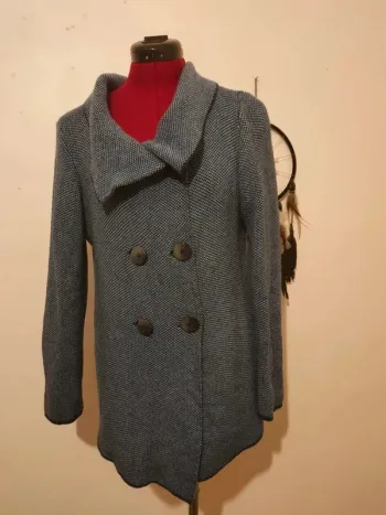 Gilet cachemire et soie