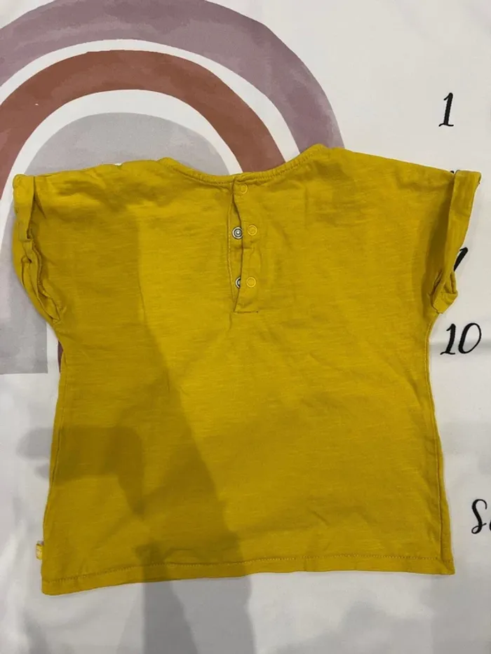 Lot de 4 t-shirts bébé fille - Obaïbi - 23 mois / 86 cm - photo numéro 4