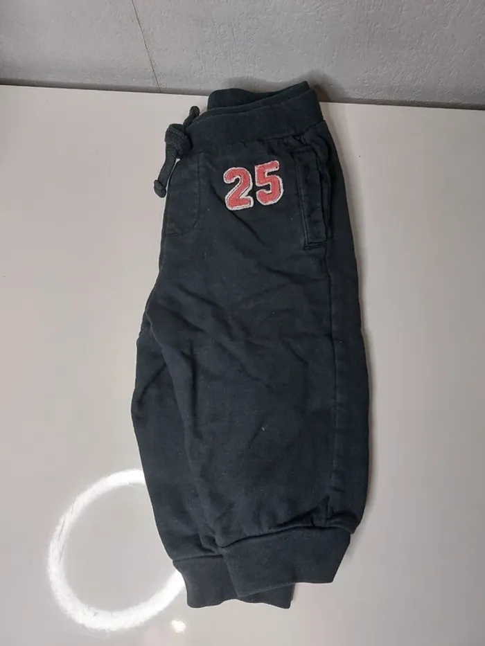 Pantalon jogging noir"Kitchoun" - photo numéro 3