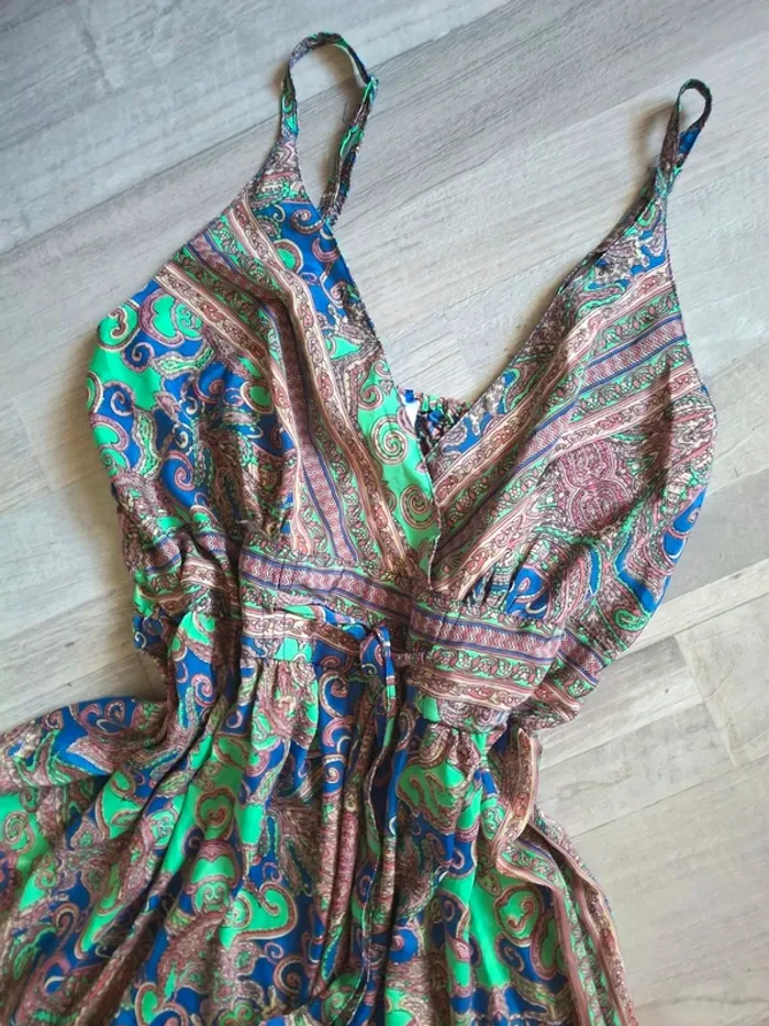 Robe à bretelles réglable colore - photo numéro 2