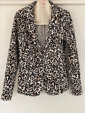 Blazer imprimé panthère Ichi comme neuf M